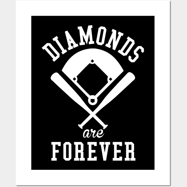 Diamonds Are Forever Wall Art by flareco